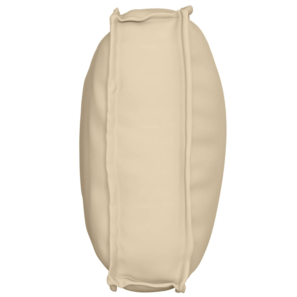 Pude Oxford stof Beige 70 x 40 x 12 cm