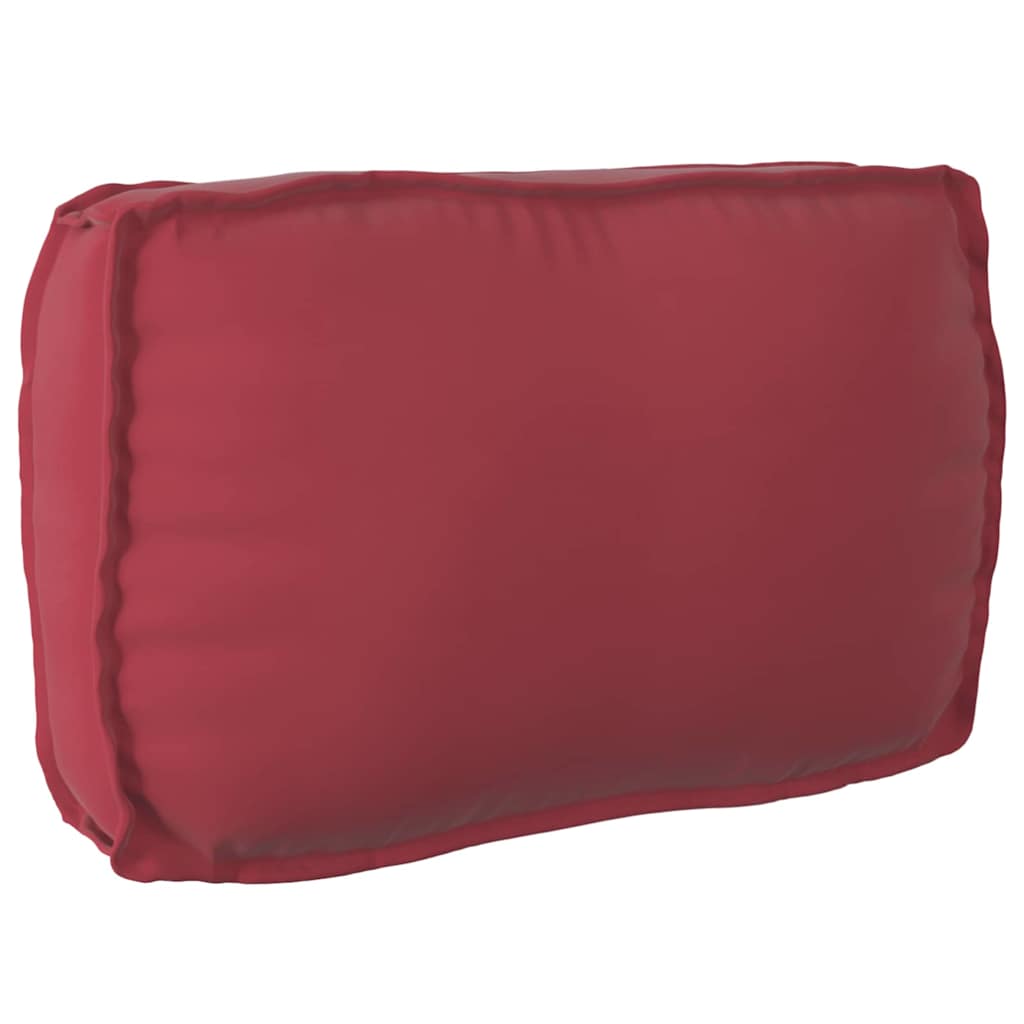 Pude Oxford stof Vinrød 70 x 40 x 12 cm