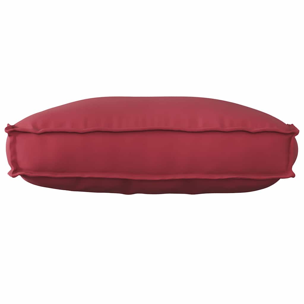 Pude Oxford stof Vinrød 70 x 40 x 12 cm