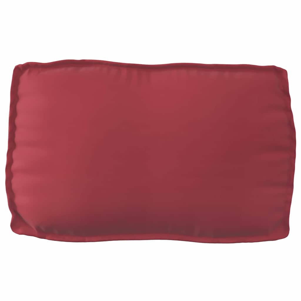 Pude Oxford stof Vinrød 70 x 40 x 12 cm