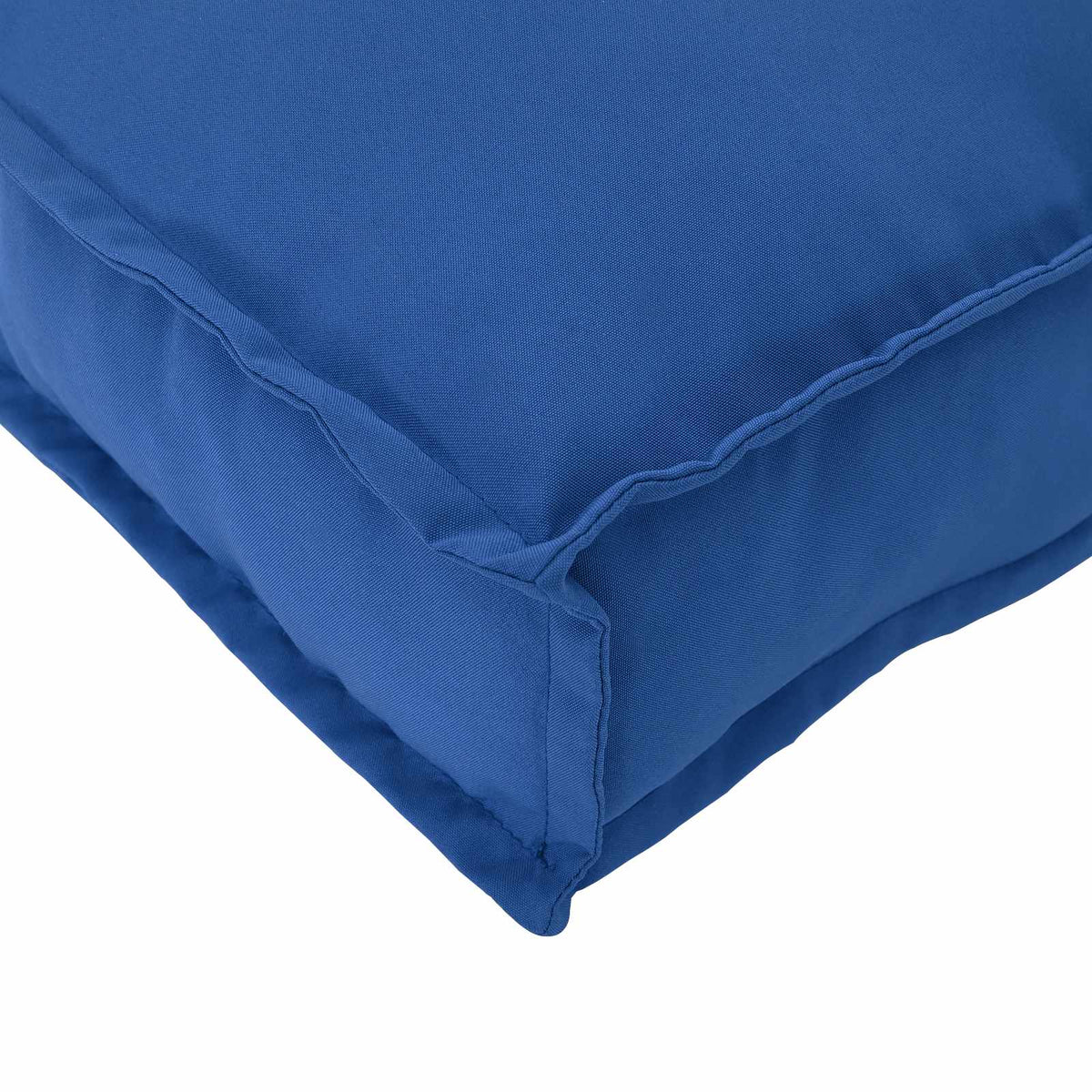 Pude Oxford stof Kongelig blå 70 x 40 x 12 cm