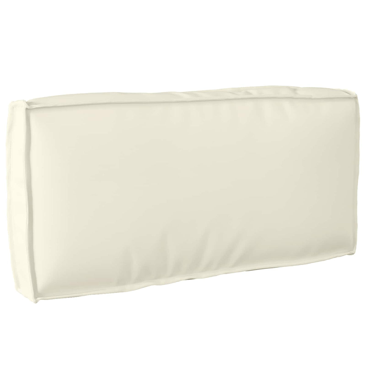 Pude Oxford stof Cremefarvet 80 x 40 x 12 cm