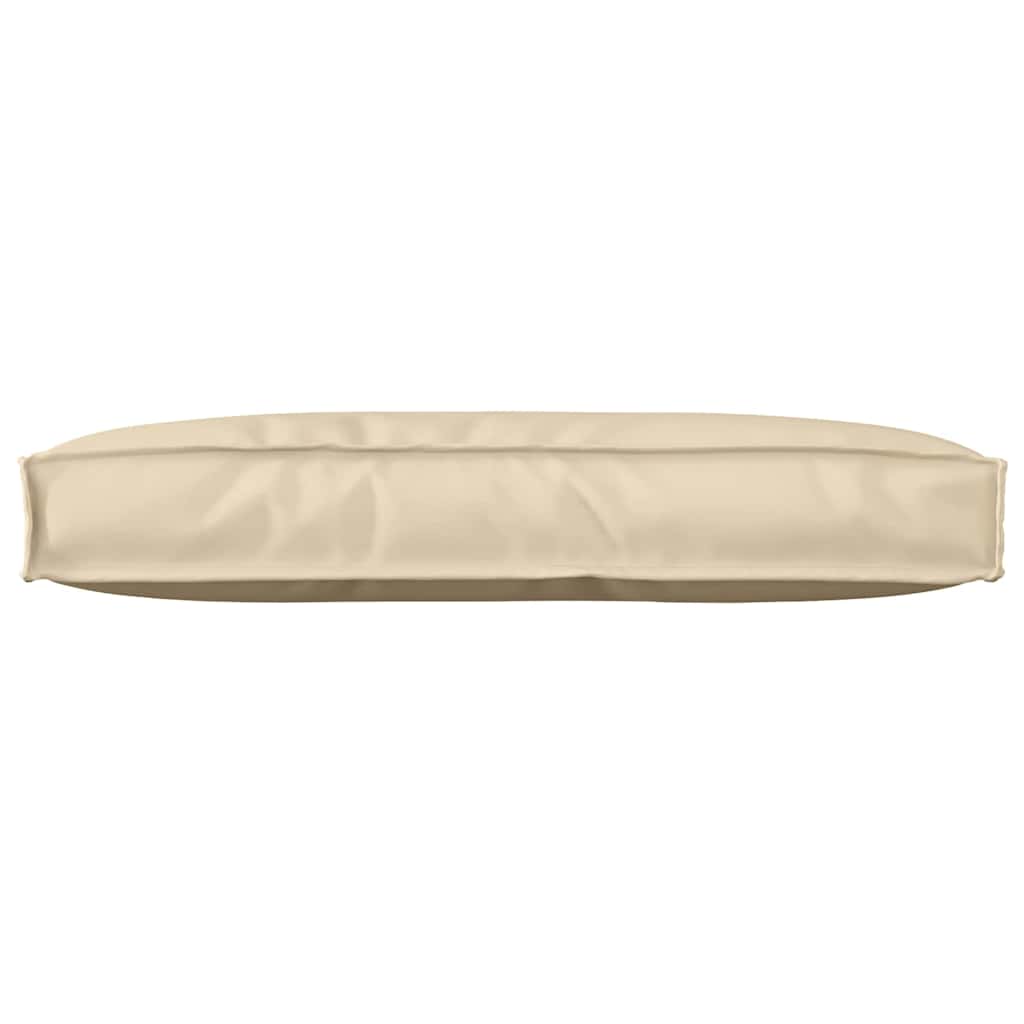 Pude Oxford stof Beige 80 x 40 x 12 cm