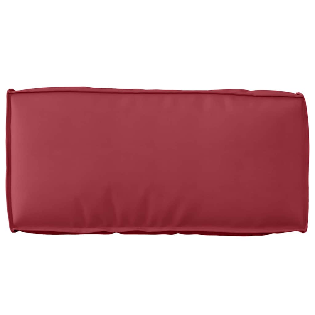 Pude Oxford stof Vinrød 80 x 40 x 12 cm