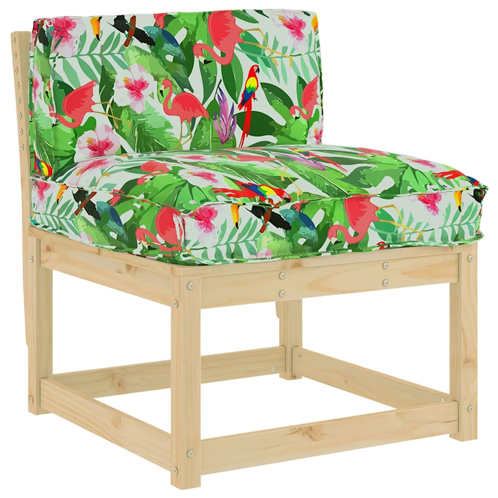 Pude Oxford stof Flerfarvet 80 x 40 x 12 cm