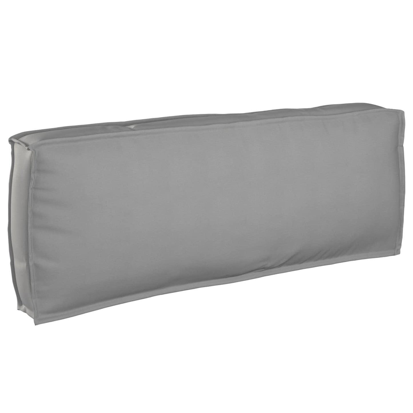 Pude Oxford stof Grå 120 x 40 x 12 cm