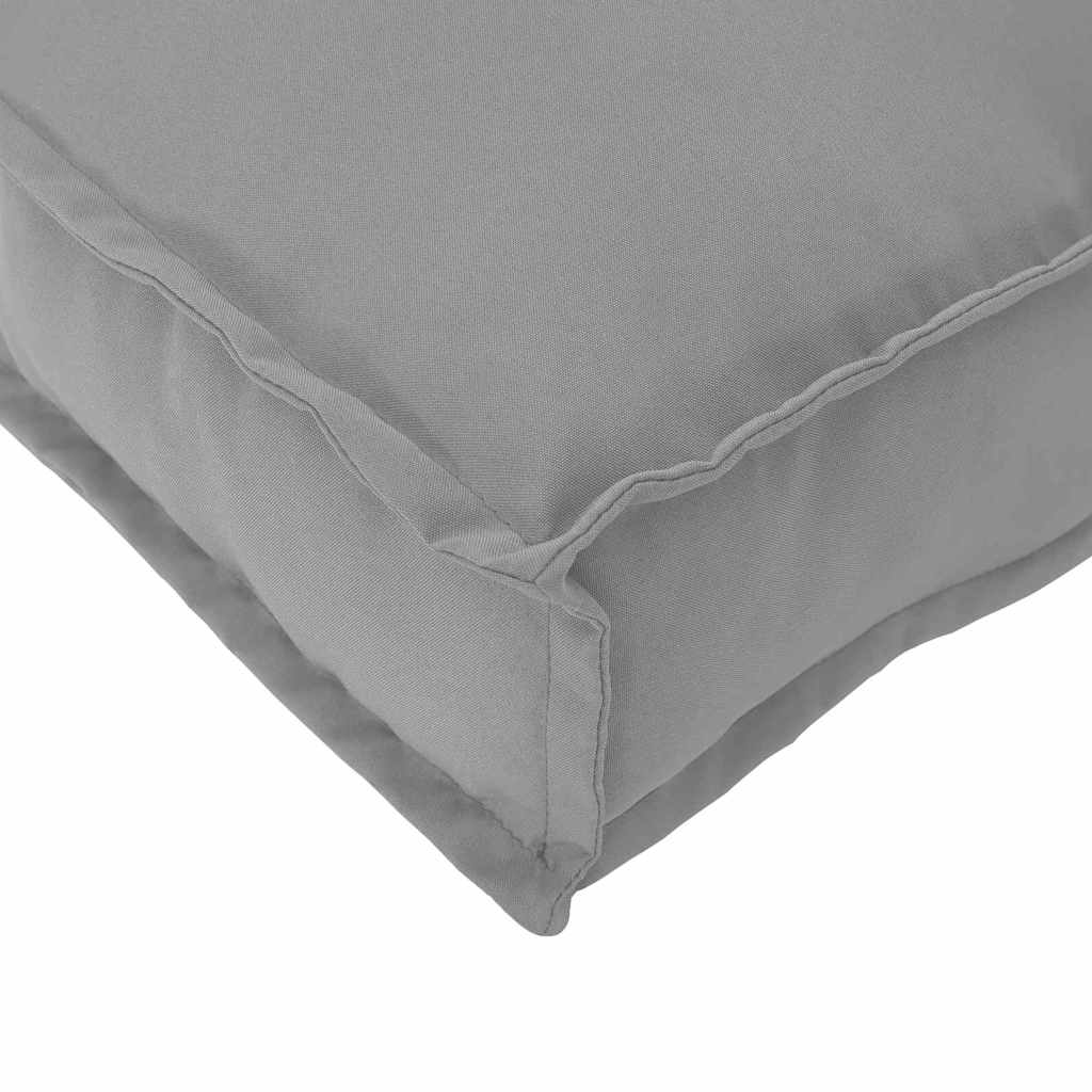 Pude Oxford stof Grå 120 x 50 x 12 cm