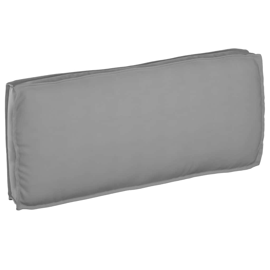 Pude Oxford stof Grå 120 x 50 x 12 cm
