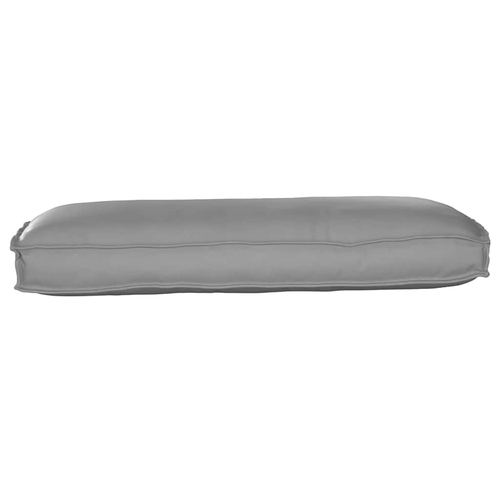 Pude Oxford stof Grå 120 x 50 x 12 cm