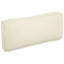Pude Oxford stof Creme 120 x 50 x 12 cm