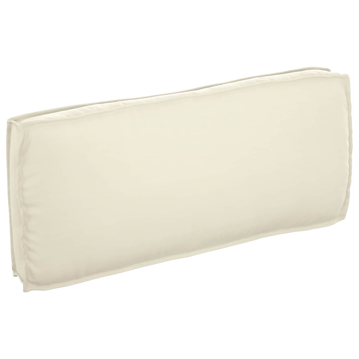 Pude Oxford stof Creme 120 x 50 x 12 cm