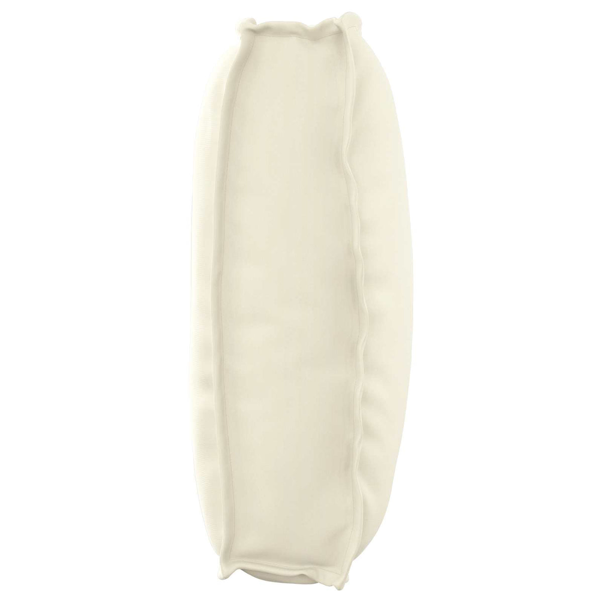 Pude Oxford stof Creme 120 x 50 x 12 cm