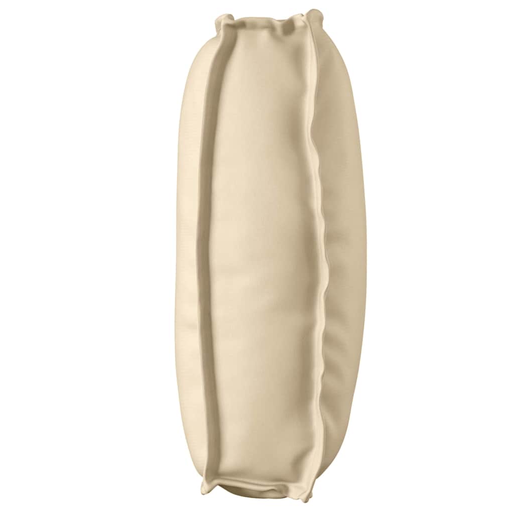 Pude Oxford stof Beige 120 x 50 x 12 cm
