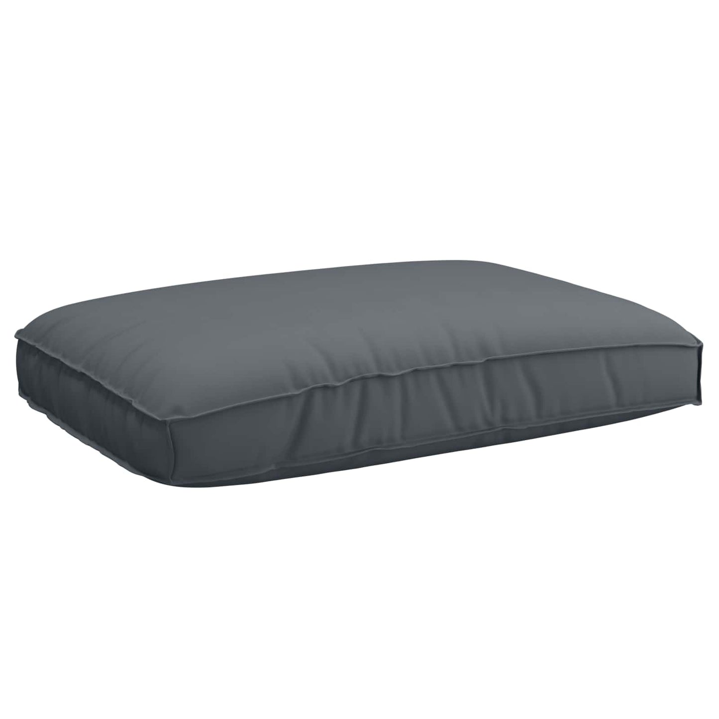 Pude Oxford stof Antracit 120 x 80 x 12 cm