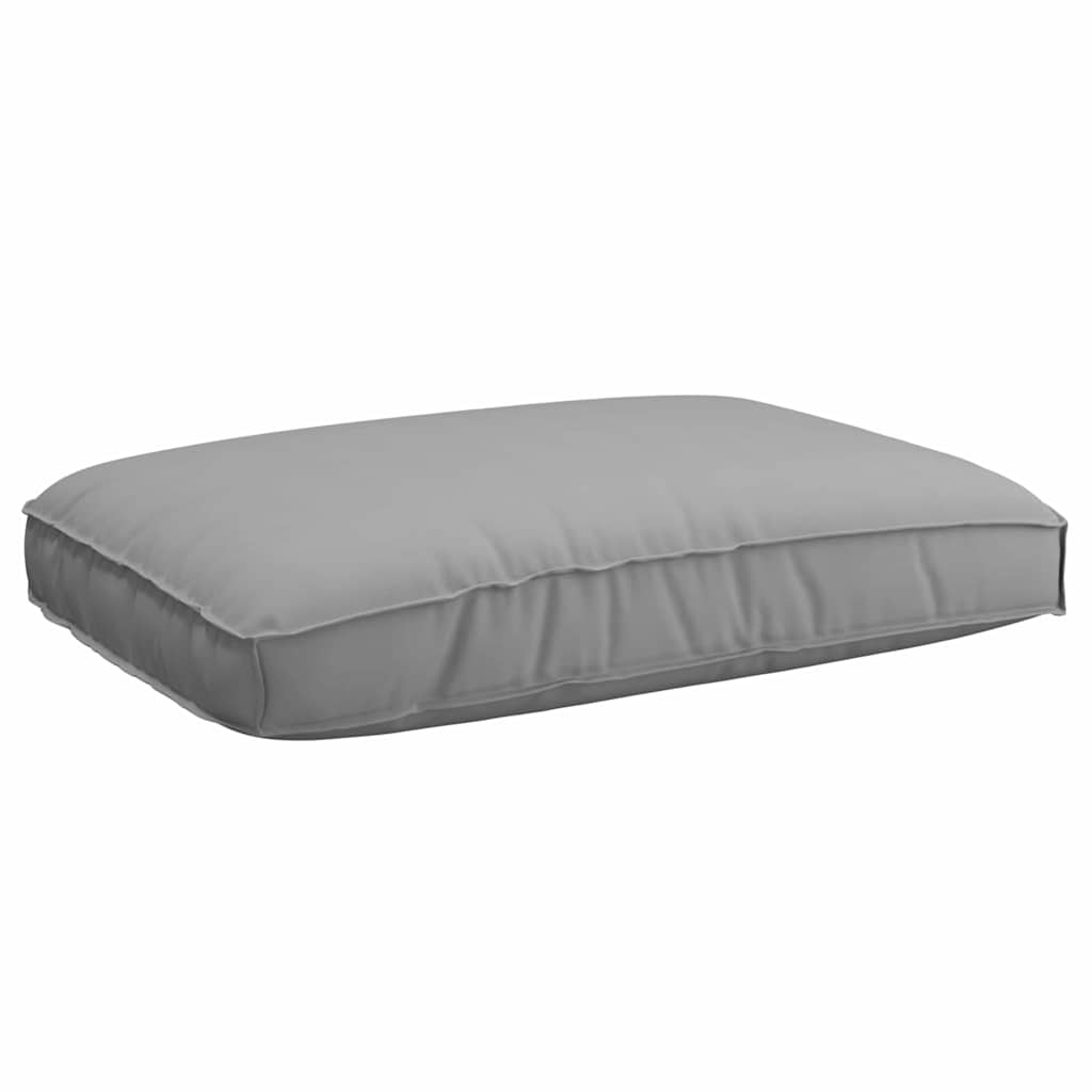 Pude Oxford stof Grå 120 x 80 x 12 cm