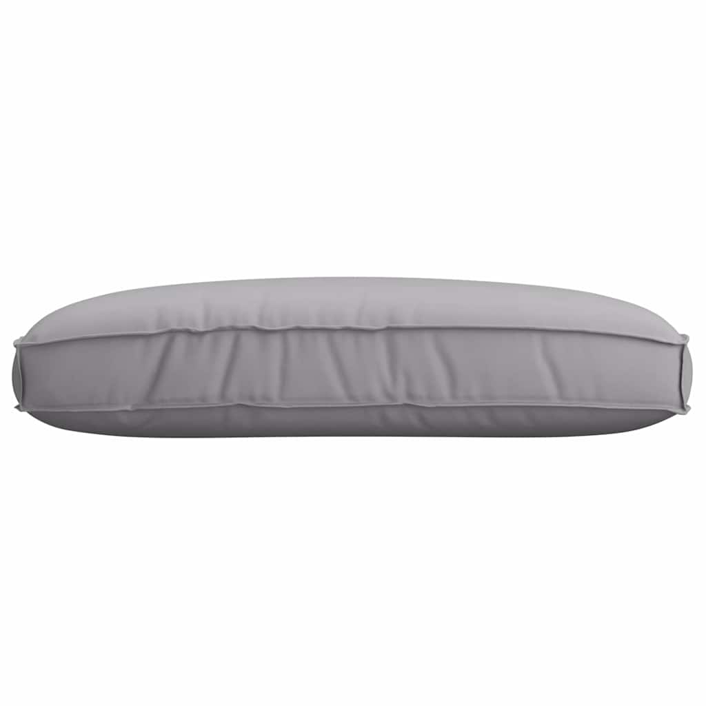 Pude Oxford stof Grå 120 x 80 x 12 cm