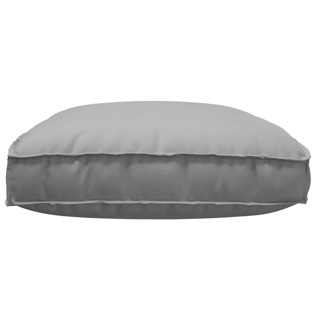 Pude Oxford stof Grå 120 x 80 x 12 cm