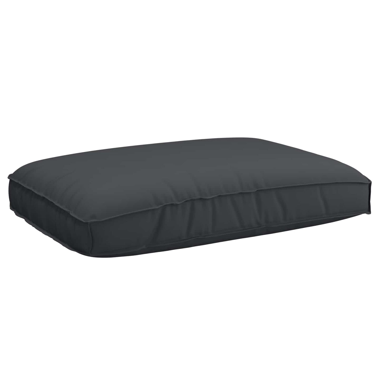 Pude Oxford stof Sort 120 x 80 x 12 cm