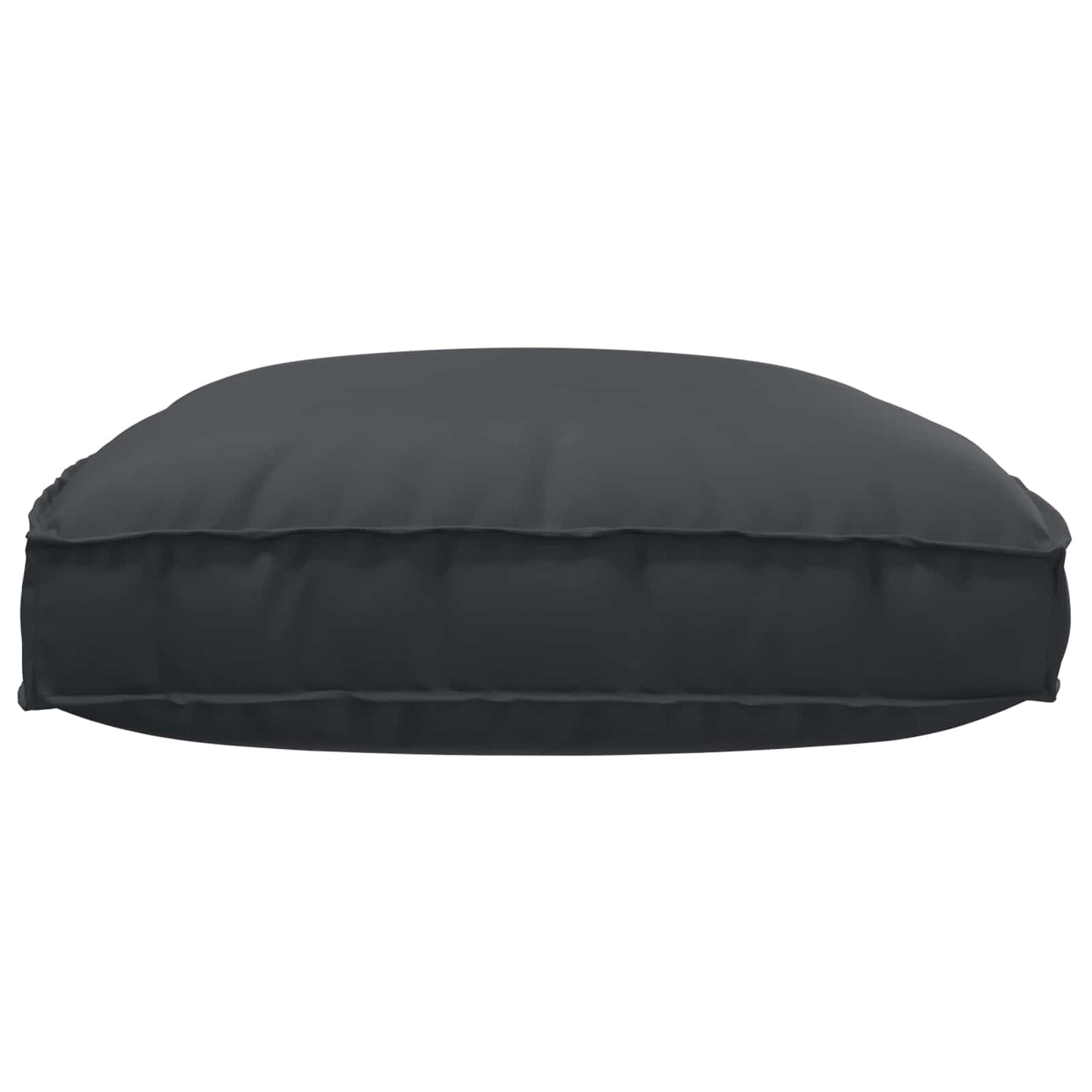 Pude Oxford stof Sort 120 x 80 x 12 cm