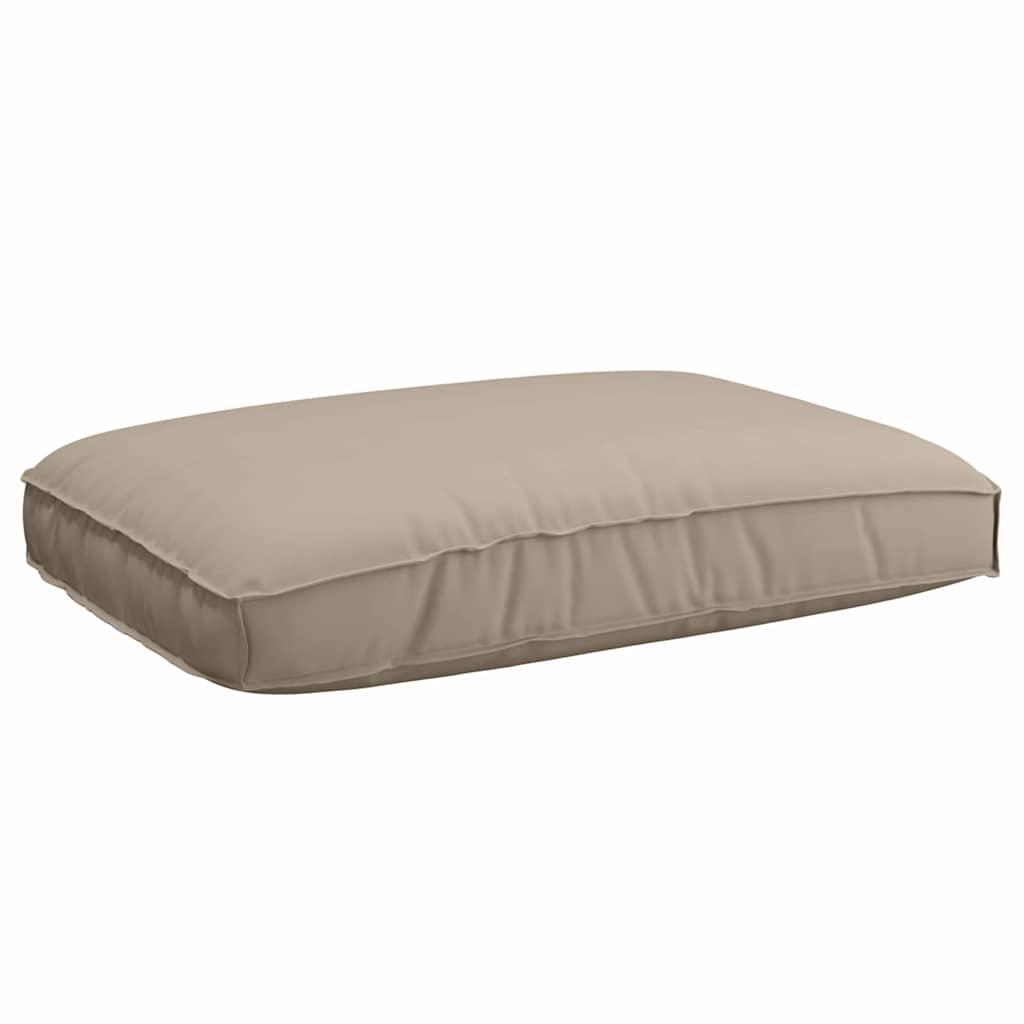 Pude Oxford stof Gråbrun 120 x 80 x 12 cm