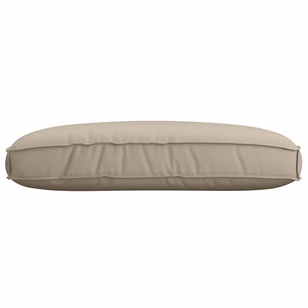 Pude Oxford stof Gråbrun 120 x 80 x 12 cm