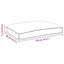Pude Oxford stof Gråbrun 120 x 80 x 12 cm