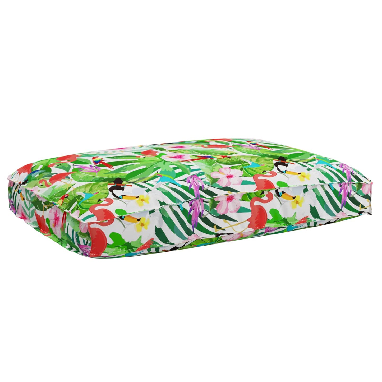 Pude Oxford stof Flerfarvet 120 x 80 x 12 cm