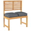 Pude 2 stk. Oxford stof Antracit 40 x 40 x 8 cm