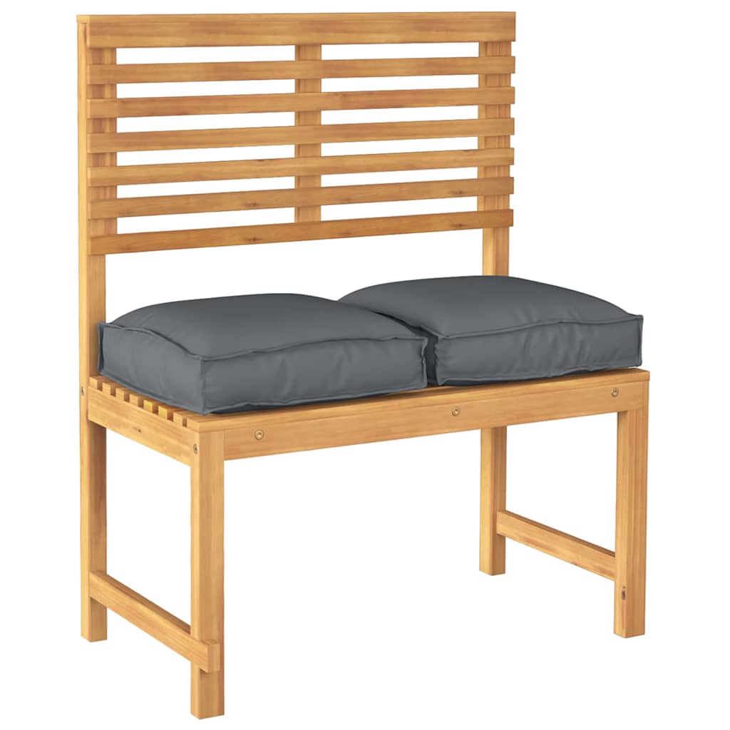 Pude 2 stk. Oxford stof Antracit 40 x 40 x 8 cm
