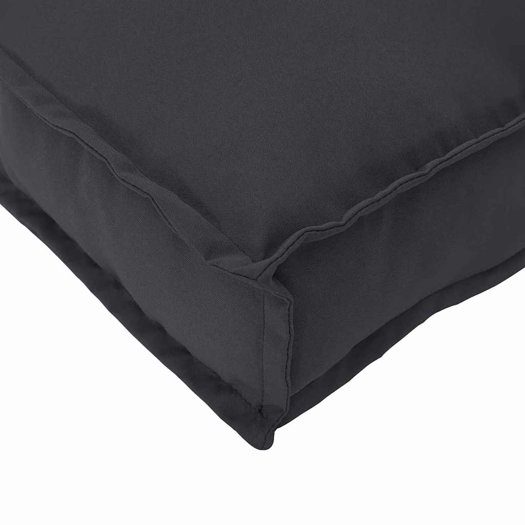 Pude 2 stk. Oxford stof Sort 40 x 40 x 8 cm