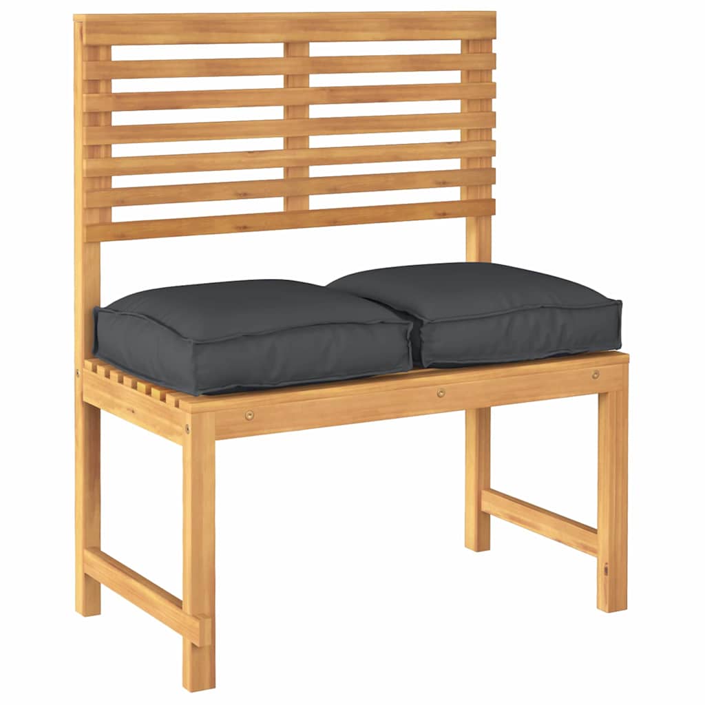 Pude 2 stk. Oxford stof Sort 40 x 40 x 8 cm