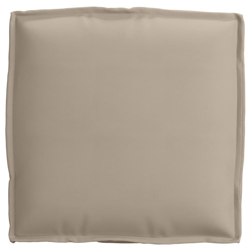 Pude 2 stk. Oxford stof Gråbrun 40 x 40 x 8 cm