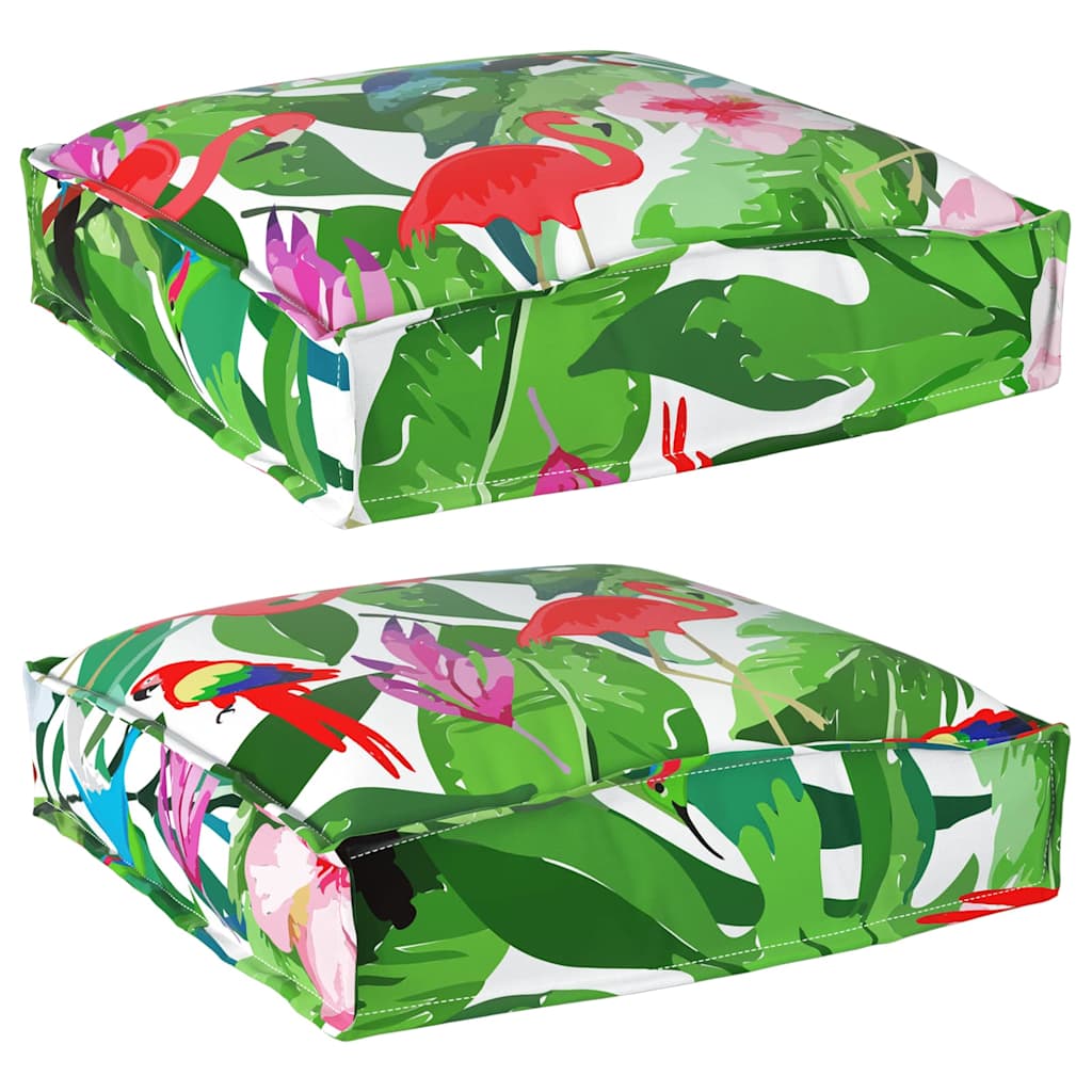 Pude 2 stk. Oxford stof Flerfarvet 40 x 40 x 8 cm