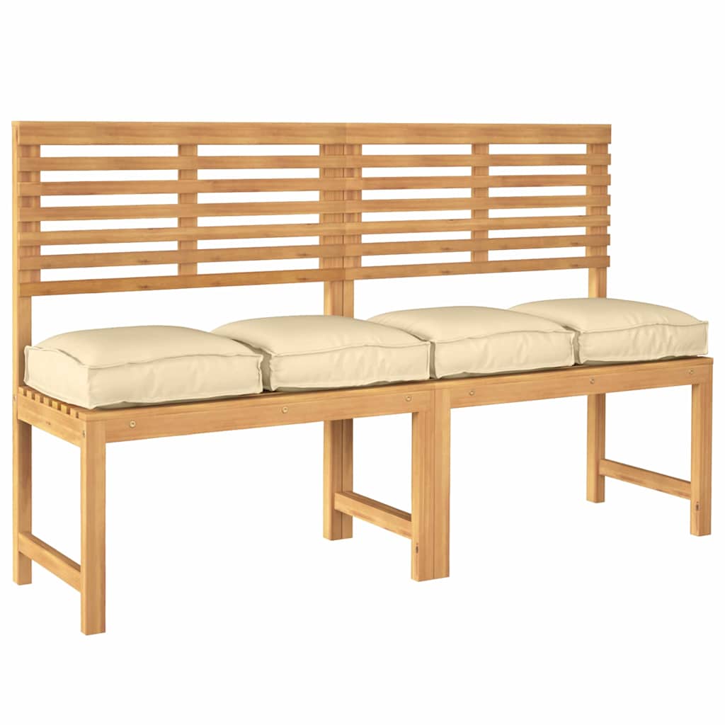 Pude 4 stk. Oxford stof Beige 40 x 40 x 8 cm