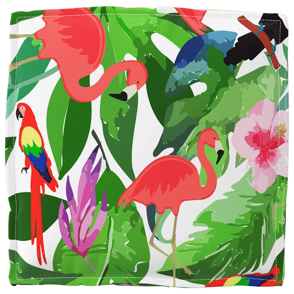 Pude 4 stk. Oxford stof Flerfarvet 40 x 40 x 8 cm