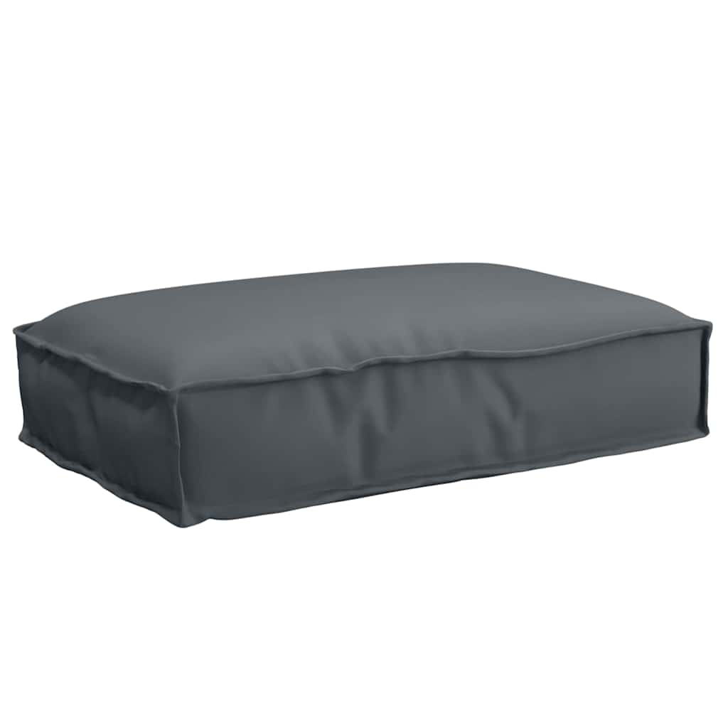 Pude Oxford stof Antracit 60 x 40 x 8 cm