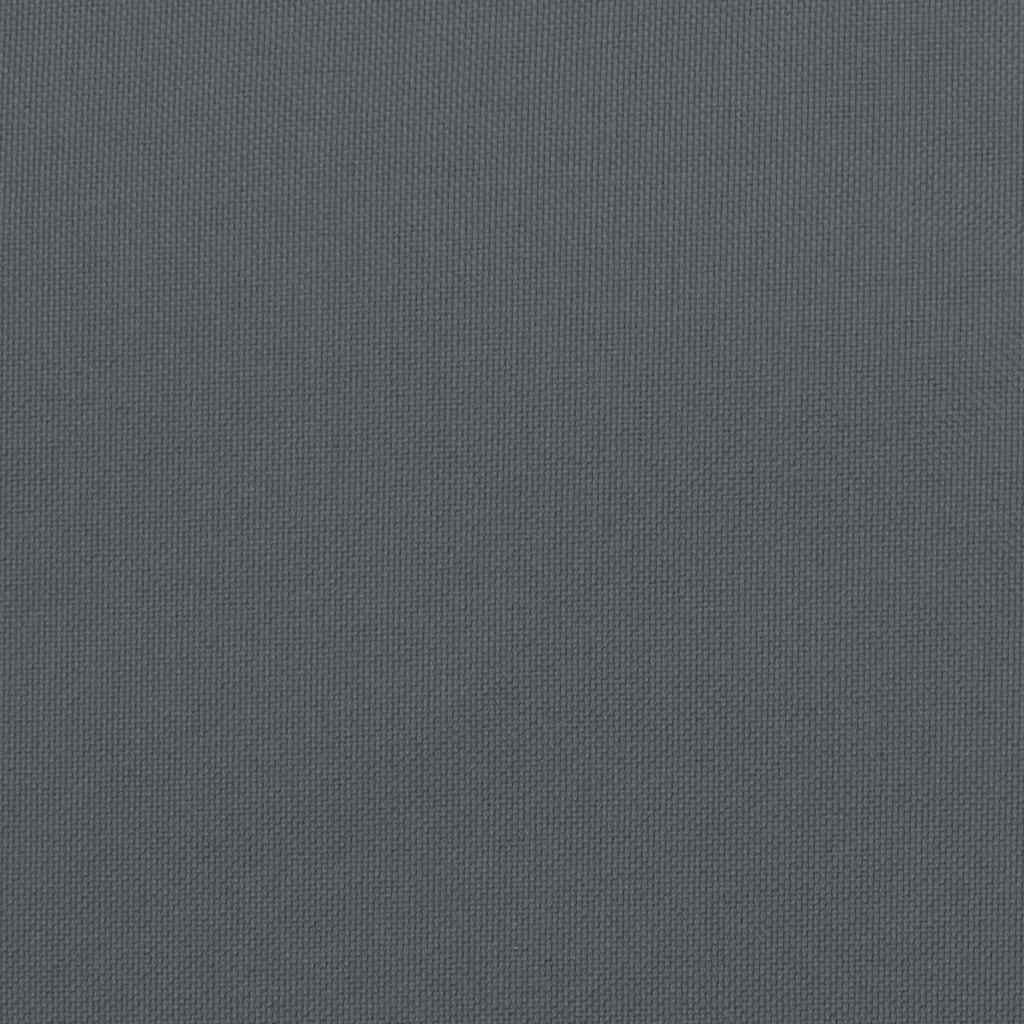 Pude Oxford stof Antracit 60 x 40 x 8 cm