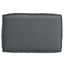 Pude Oxford stof Antracit 60 x 40 x 8 cm