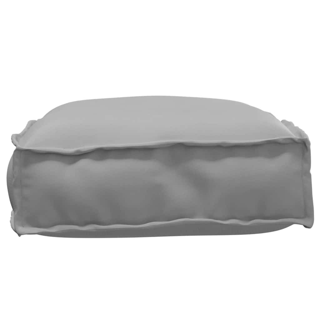 Pude Oxford stof Grå 60 x 40 x 8 cm