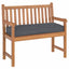Pude Antracit 110 x 40 x 8 cm Oxford stof