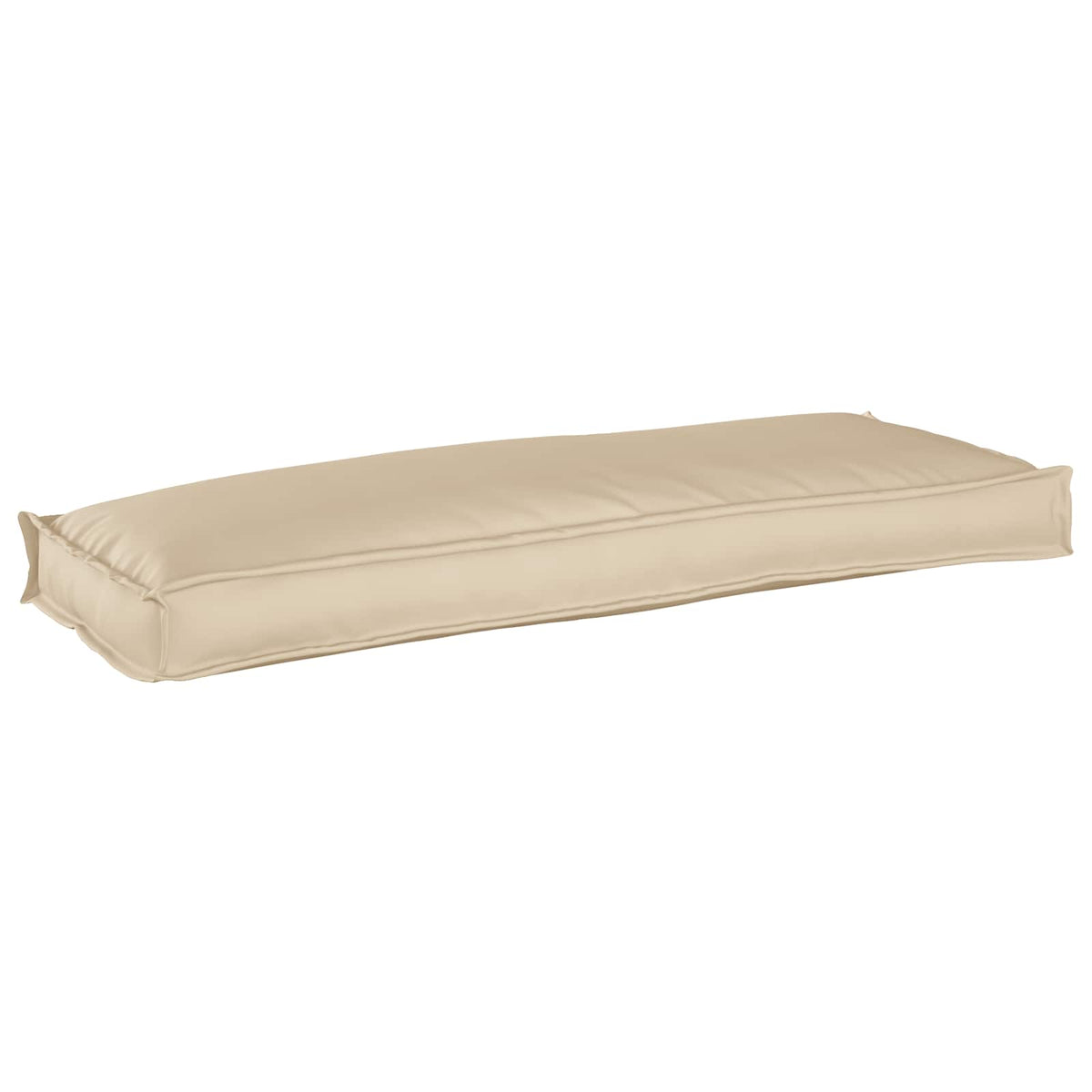 Pude Beige 110 x 40 x 8 cm Oxford stof