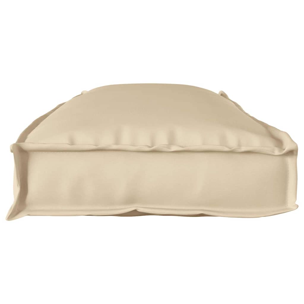 Pude Beige 110 x 40 x 8 cm Oxford stof