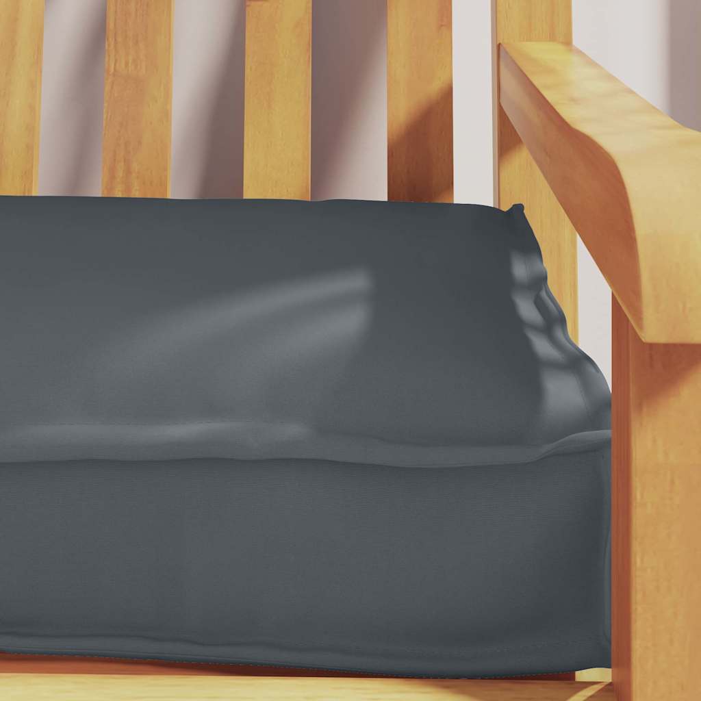 Pallet pude Oxford stof Antracit 180 x 40 x 8 cm
