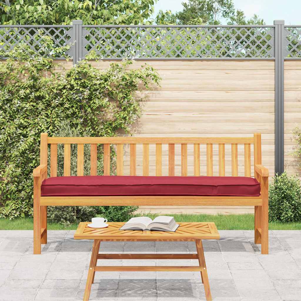 Pallet pude Oxford stof Vinrød 180 x 40 x 8 cm