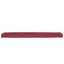 Pallet pude Oxford stof Vinrød 180 x 40 x 8 cm