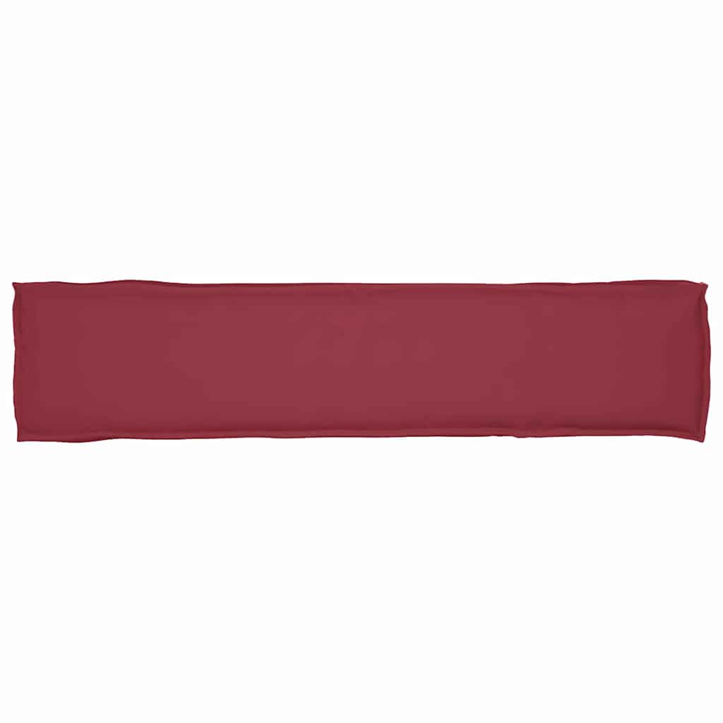 Pallet pude Oxford stof Vinrød 180 x 40 x 8 cm