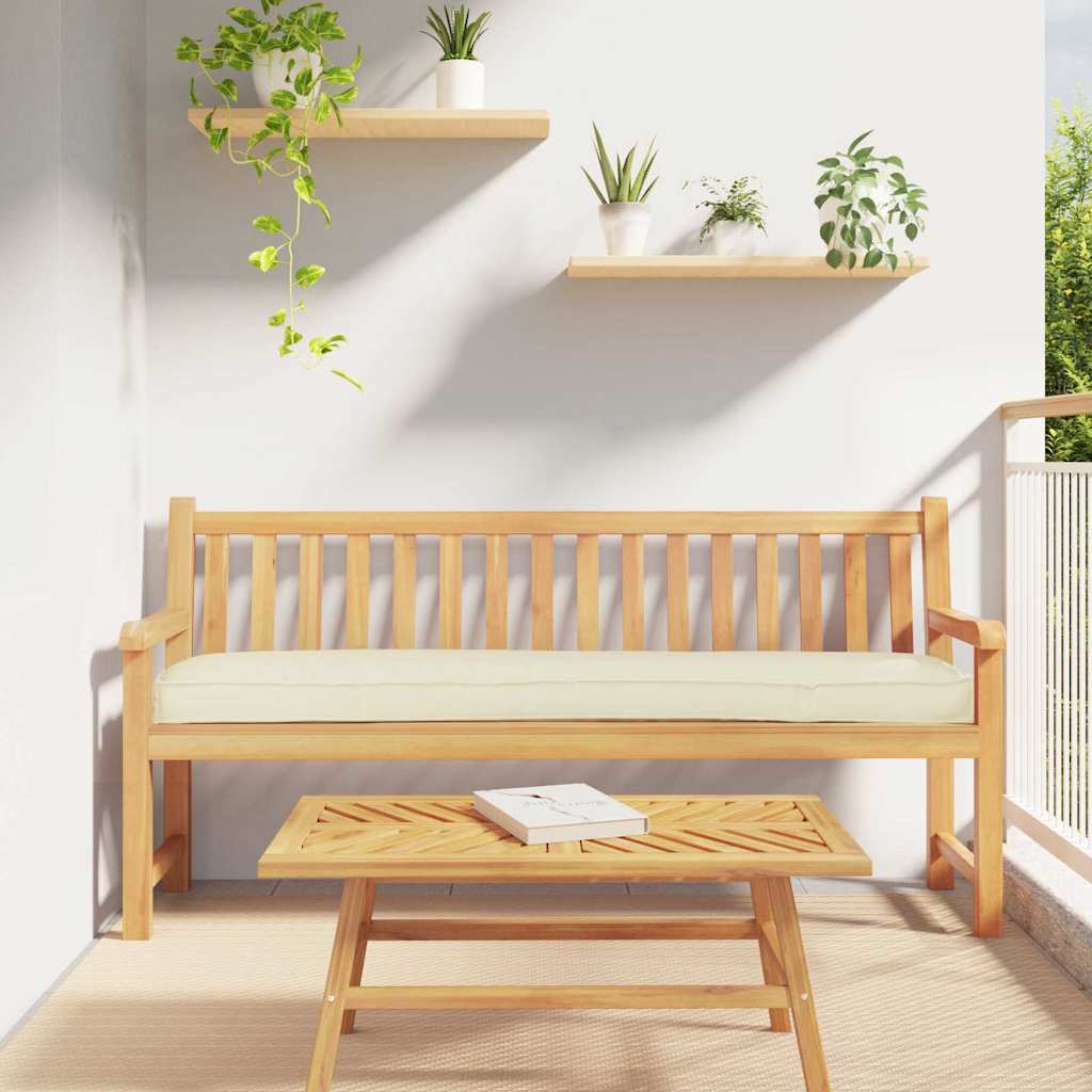 Pallet pude Creme 200 x 40 x 8 cm Oxford Stof