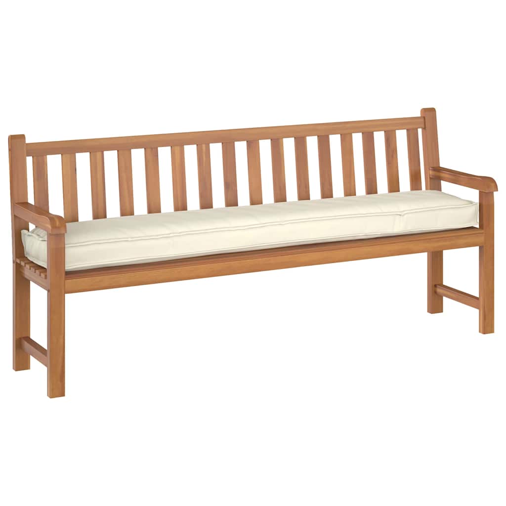 Pallet pude Creme 200 x 40 x 8 cm Oxford Stof