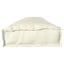 Pallet pude Creme 200 x 40 x 8 cm Oxford Stof