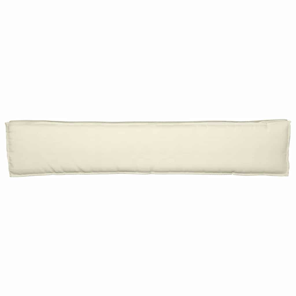 Pallet pude Creme 200 x 40 x 8 cm Oxford Stof